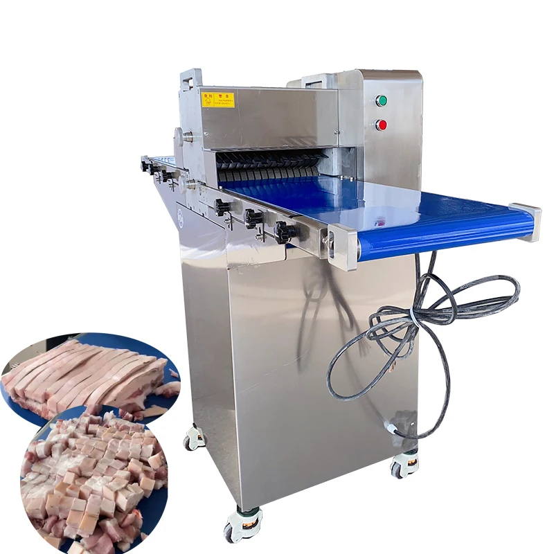 

Automatic Fresh Meat Slicer Beef Pork Chicken Breast Jerky Frozen Fresh Meat Slicing Machine