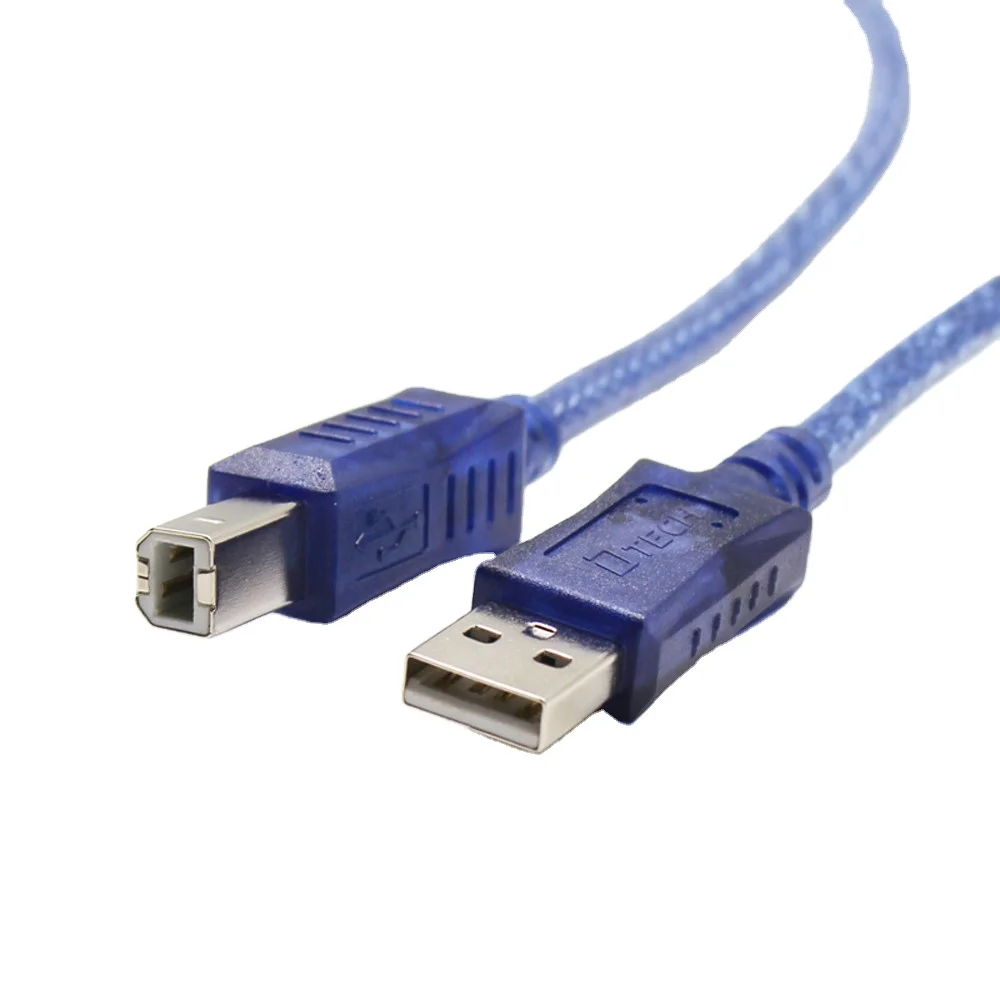2PCS DTECH Factory Usb 2.0 Printer Cable A Male To B Male For HP, DELL, EPSON, Usb Print Cable 5M