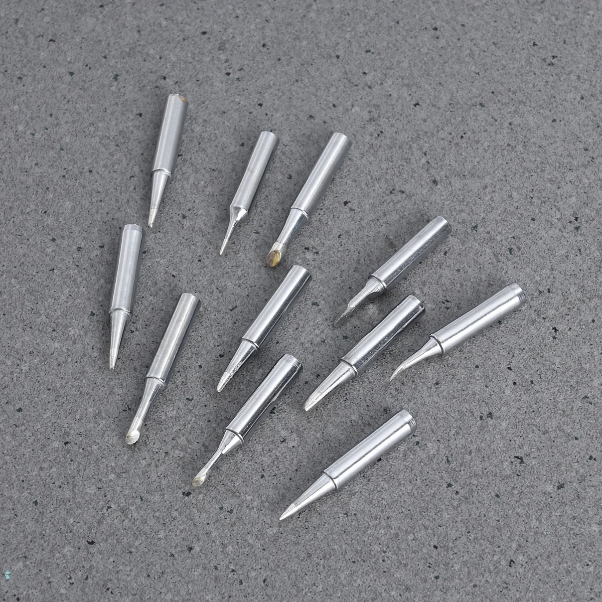 11개 납땜 인두팁 무연 900M 936 933 376 907 913 951 898D 852D+ 아텐 납땜기 교체용