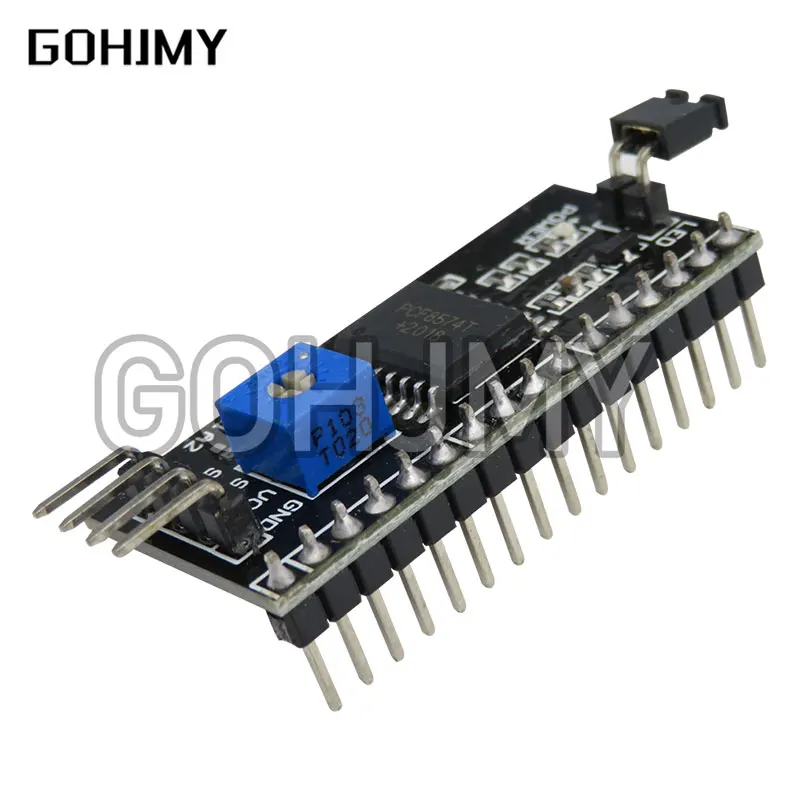 

10 шт PCF8574 IIC I2C TWI последовательный интерфейс SPI 1602 2004 LCD LCD1602 плата адаптера ЖК-дисплея модуль преобразователя