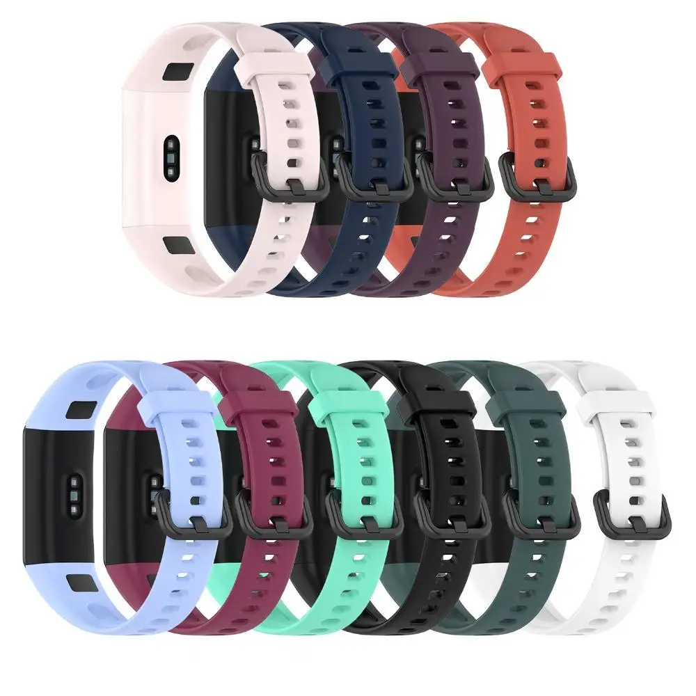 Silicone Wrist Strap For Huawei Honor band 5i ADS-B19 Smart watch Replace Sport Bracelet For Huawei Band 4 ADS-B29 Correa