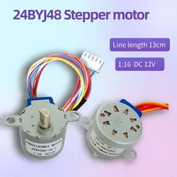 24BYG48 DC Motor 12V CNC Reducing Stepping Stepper Motor Rotational Speed Ratio 16:1