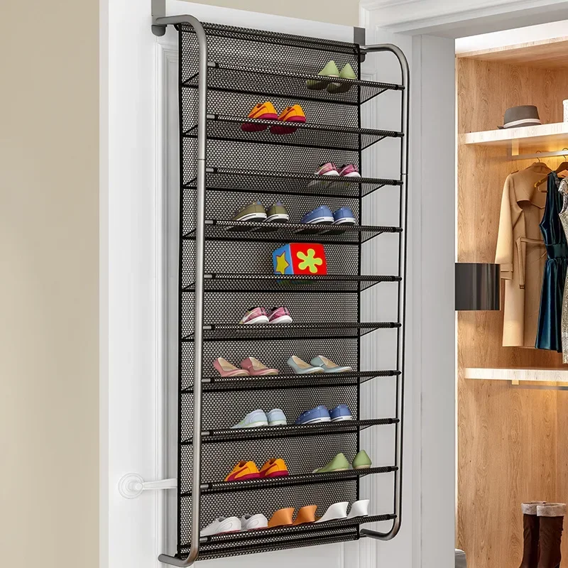 Wall-Mounted Shoe Cabinet Modern Footwear‌ Organizer Space-Saving ‌Sandal‌ Rack Minimalist Home Furniture Multi-Layer