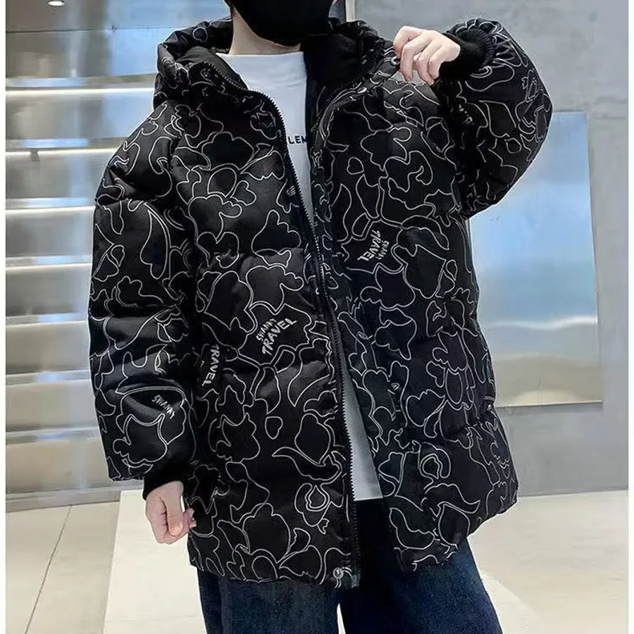 New  Boy  Winter Down Jacket Thickness Kids Baby  Coats  Children   Autumn  2025-A092