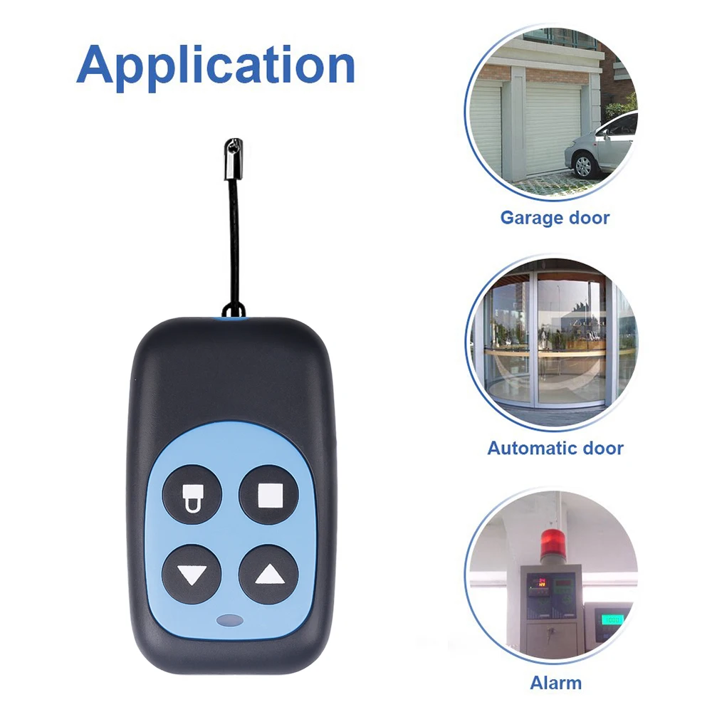 250-868Mhz RF Duplicator Remote Control Auto Copy Remote Control Fixed Code 433mhz 315Mhz Wireless Remote For Gate Garage Door