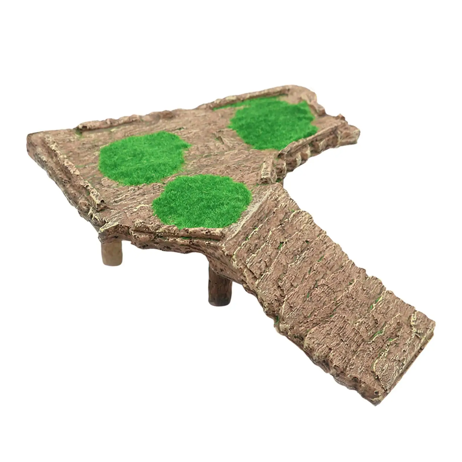 منصة الفرح السلحفاة السلحفاة يستريح حوض السلحفاة تسلق منحدر حوض السمك الديكور للبرمائيات الضفدع Terrapin السحالي #3