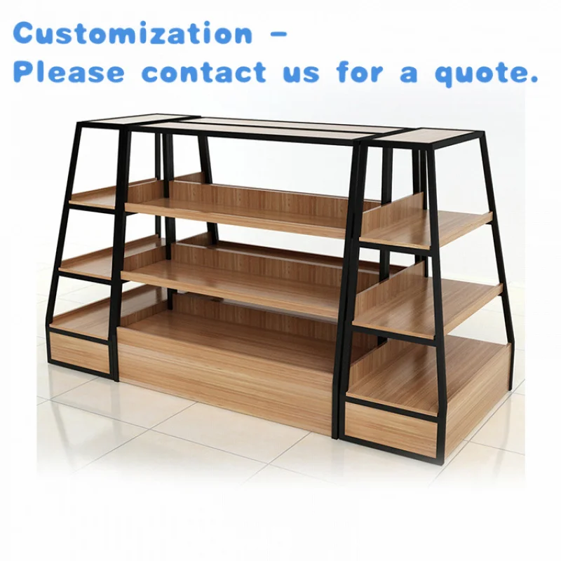 custom.Kainice Customized Factory Direct Sale Commercial Shelf Cake Store Bread Showcase Gondola Pastry Display Bakery Display C