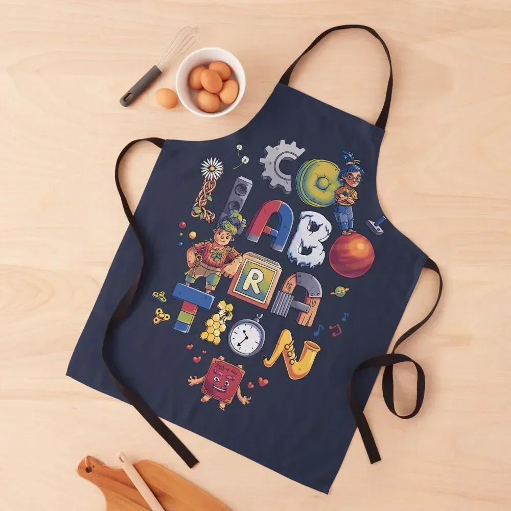 

Collaboration // Cody, May, It Takes Two Apron For Cosmetologist chefs household woman Apron