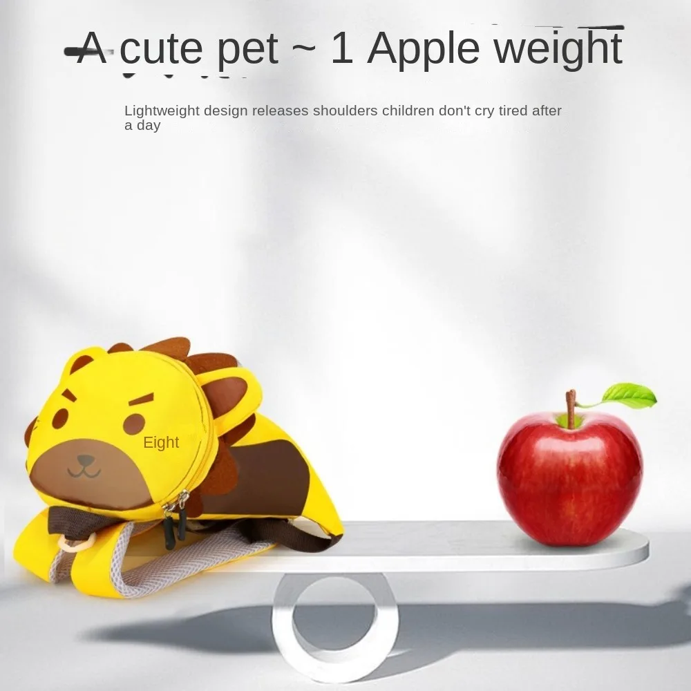 Breathable Children's School Bag Waterproof Cartoon Toddler Backpack Lightweight Large Capacity Cartoon Shoulder Bag