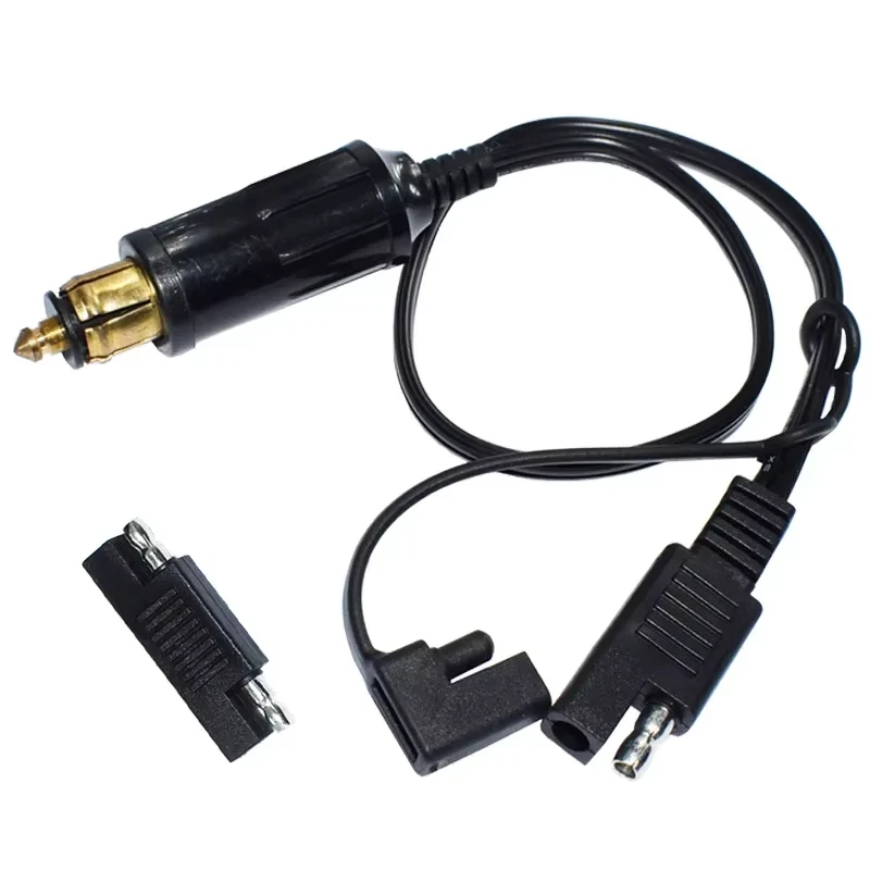 

Переходник DIN Hella Plug на разъем SAE, разъем SAE с обратной полярностью для мотоциклов BMW, Victory, Triumph, Ducati Multistrada