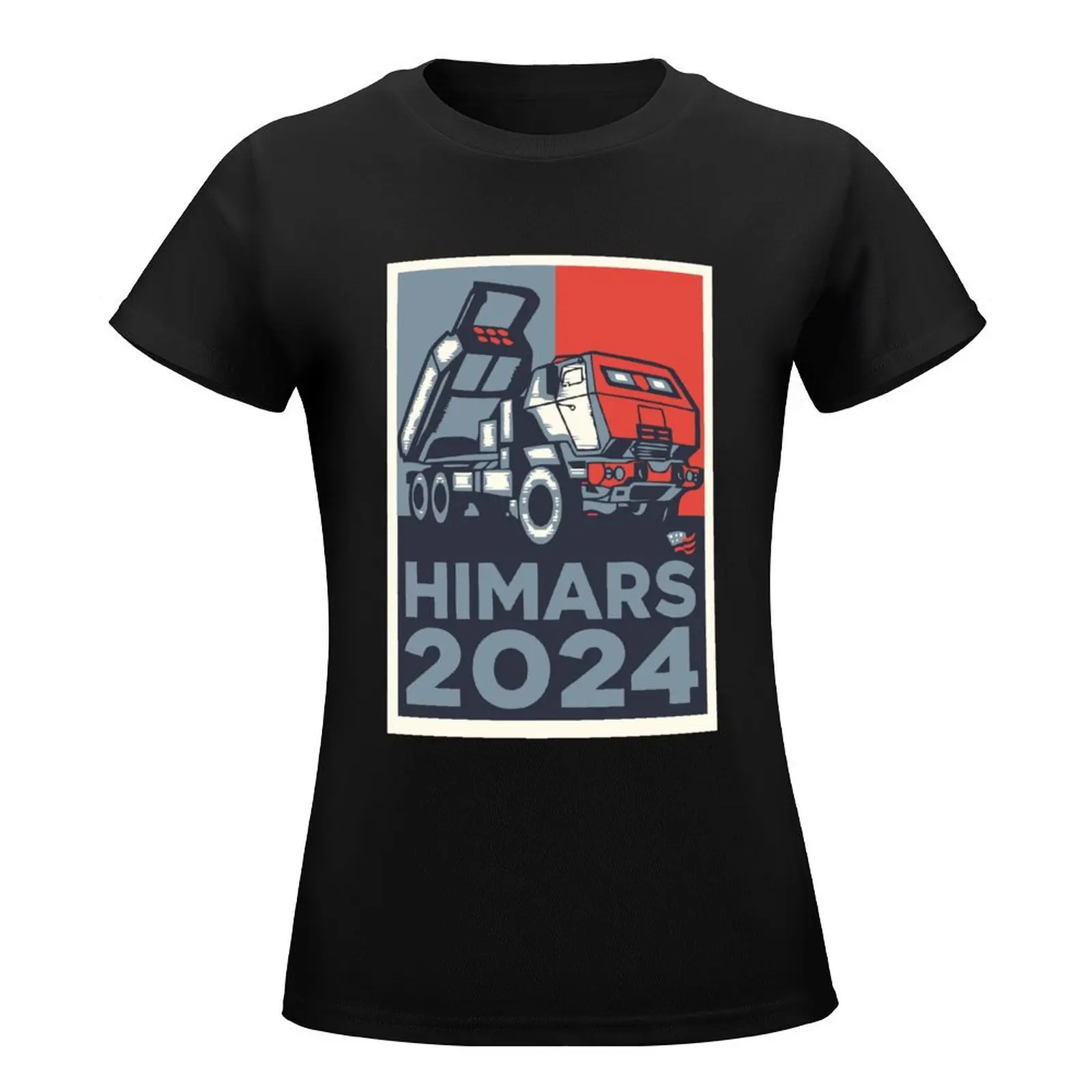 Himars 2024 T-Shirt oversized tees tops summer clothes for Women