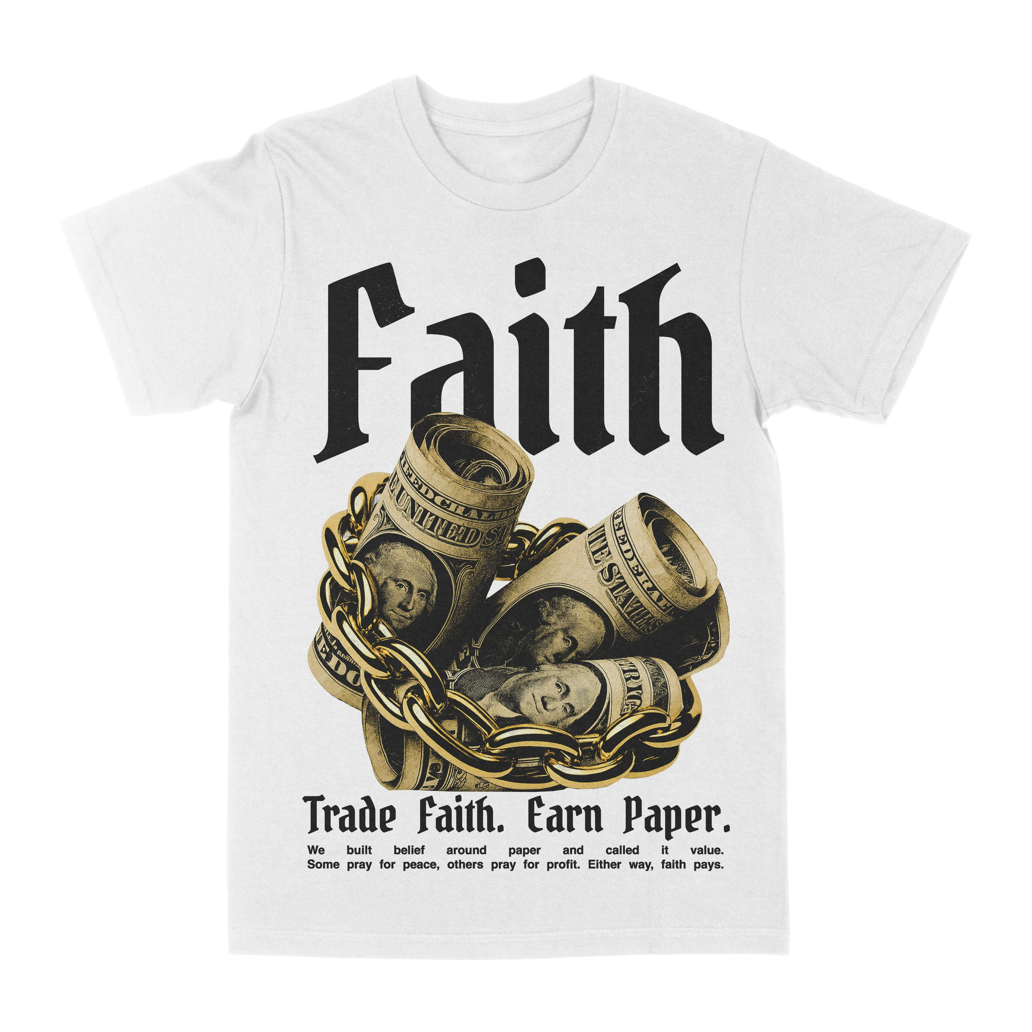 Have Faith Earn Paper Y2K 스트리트 - Streetwear Brand Graphics 리뷰 및 가격