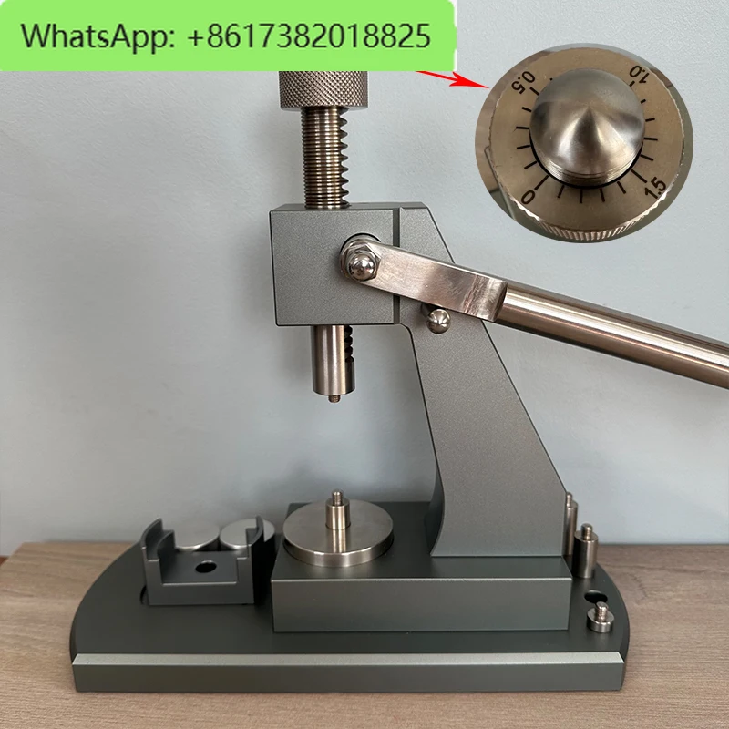 

Watch back cover, bottom cover, pressure arch glass, heavy-duty with graduations, universal type, pressure cover