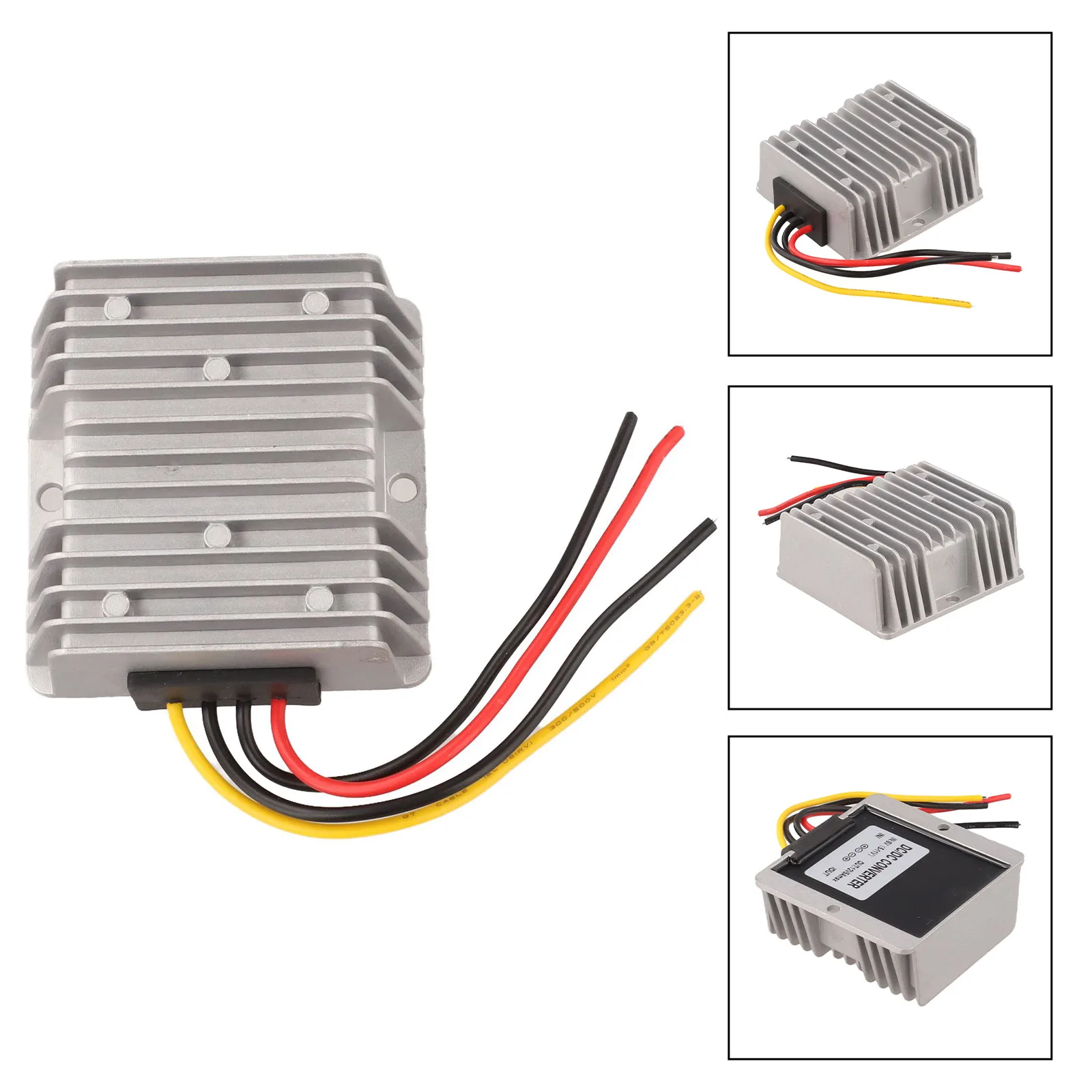 

Автомобильный преобразователь напряжения DC-DC для работы в суровых условиях, выходная мощность 60 Вт, степень защиты IP68, для проектов DIY