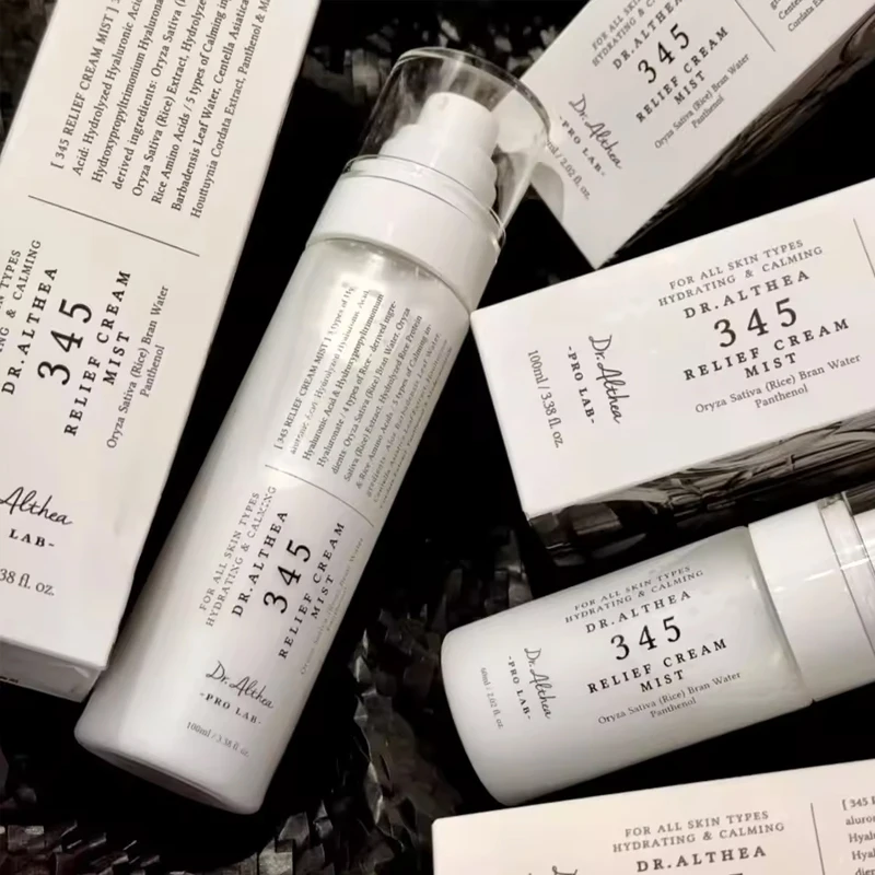 Crème en Brume Apaisante Dr.Althea 345 Originale 147, Crème Antioxydante Éclaircissante, Hydratante et Réparatrice Intensive, Brume d'Essence Originale 1
