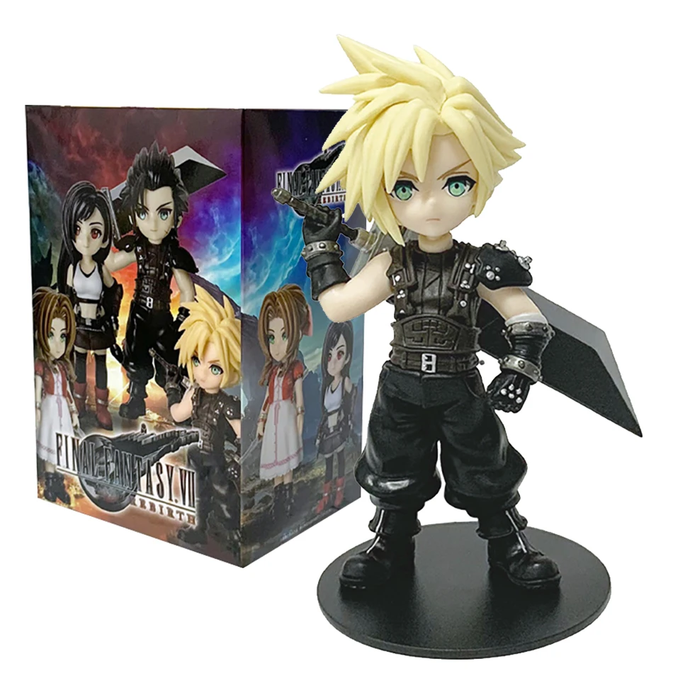 Anime Final Figur Modell 11-12CM Fantasy VII Anime Remake Spiel Peripheriegeräte Schreibtisch Dekoration Sammlung Cartoon Spielzeug