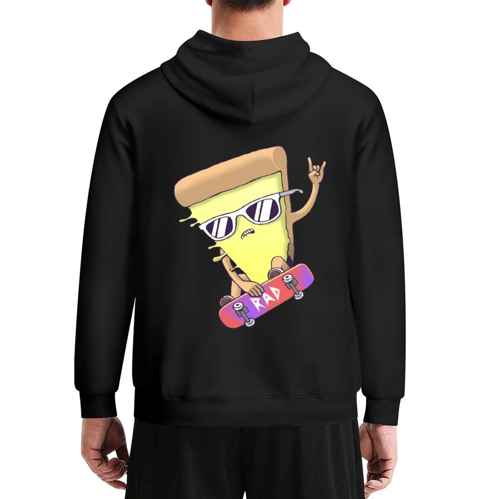 

Rad Pizza Hoodie men's clothes men's coat men's sweat-shirt set men wear hoodie