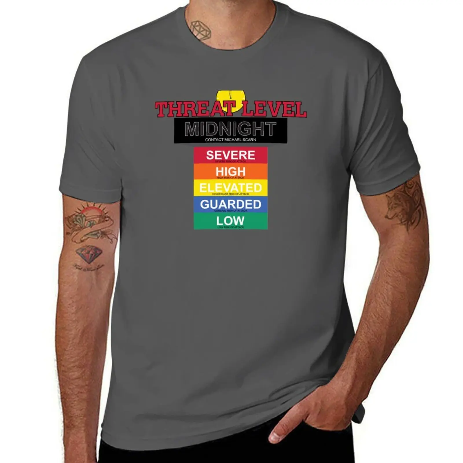 

Level Threat Midnight T-Shirt Odor Resistant Short Sleeve Top