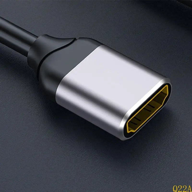 Q22A HDTV-compatible 2.1 Extender Cable 8K 60Hz Gold Plated Connectors Extension Line