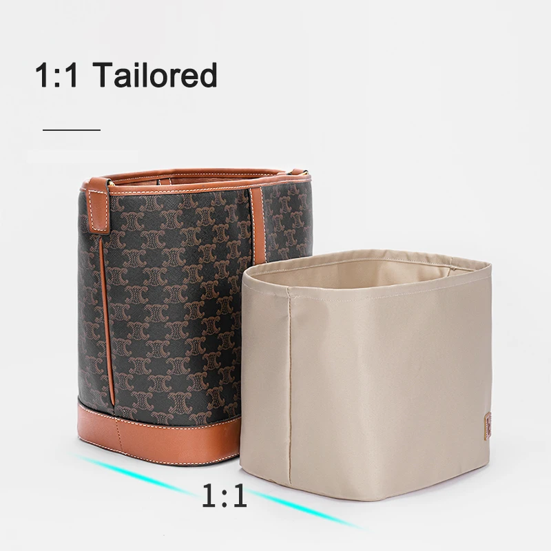 EverToner Bag Organizer Insert For Celin Triomphe Bucket Organiser Divider Shaper Protector Compartment Inner