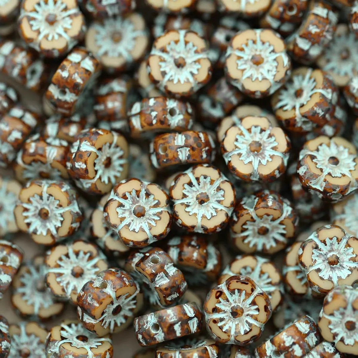 20pcs Handmade Glass Beads 10mm Multiple Colors for DIY Bracelet Necklace Earring Scatter Pieces Semi-Finished Production
