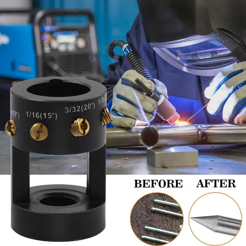 Tig タングステン削り Tig 溶接電極削りマルチプロセス多用途プロフェッショナル精密溶接ツール精度