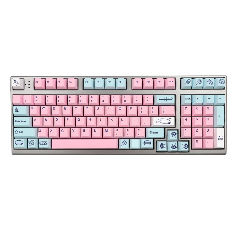 

Sweet Girl Keycaps 137Key for Cherry Standard DZ60/GK61/64/68/KBD75/84/RK836/87/96/980/MX Switches Mechanical Drop shipping