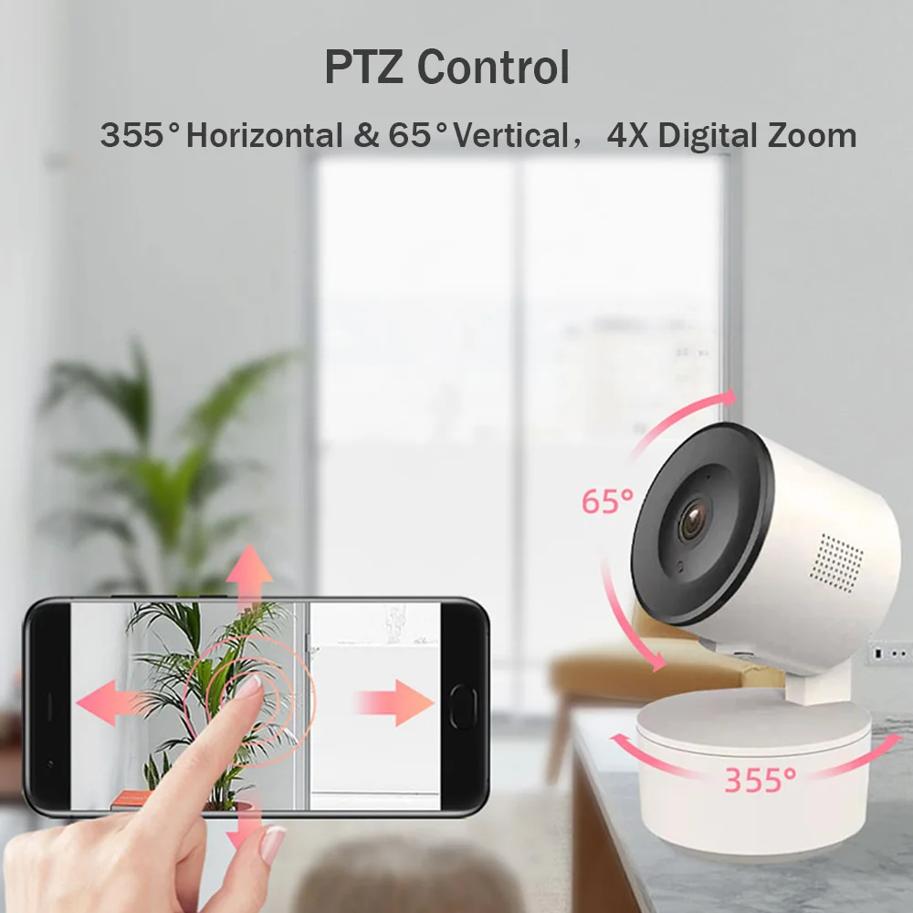 Tuya Smart WiFi 3MP IP Camera 1080P Security Automatic Tracking Motion Detecting Voice Intercom Indoor Baby Monitor Onvif