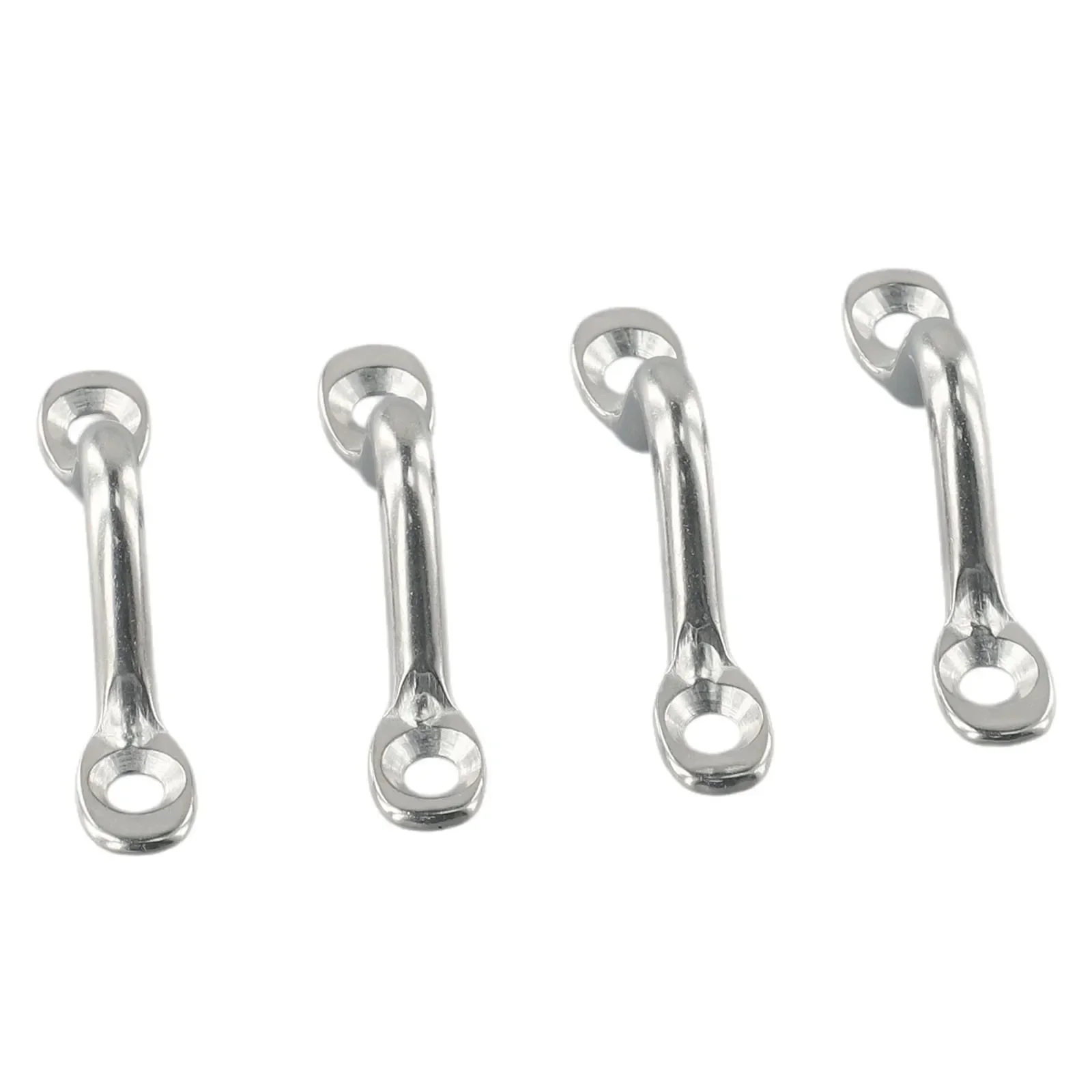 4Pcs 5mm Stainless Steel Wire Eye Strap Boat Marine Tie Down Hook Canopy For Boat Decks And Other Marine Applications Boat Parts