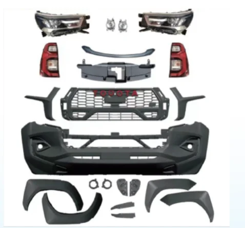 New Arrival Facelift Body Kits For Hilux 2016-2020 Upgrade To 2023 GR Sport