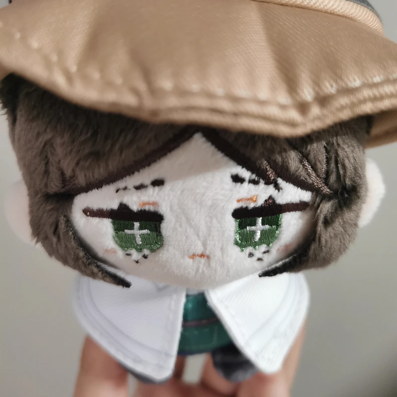 12cm anime jogo identidade v mercenário kawaii cosplay dango pelúcia chaveiro mochila pingente mini plushies brinquedo figuras presente