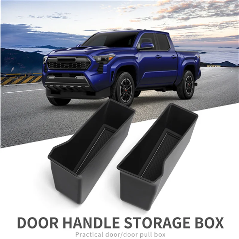 

DOOR HANDLE storage box FOR Toyota Tacoma 2024 Interior Accessories Removable storage box by the door