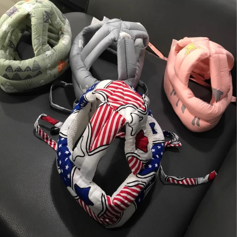 

Baby Toddler Cap Anti-collision Protective Hat Baby Safety Helmet Soft Comfortable Head Security&Protection Adjustable