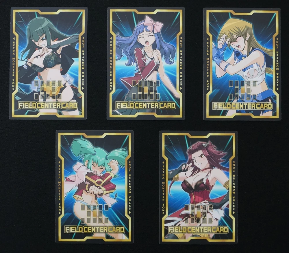 15pcs/set Yugioh DL Sexy Girls Ecchi Field Center Cards Waifu NSFW Battle Damaged Clothing DSOD Tea Gardner Game Collection Card