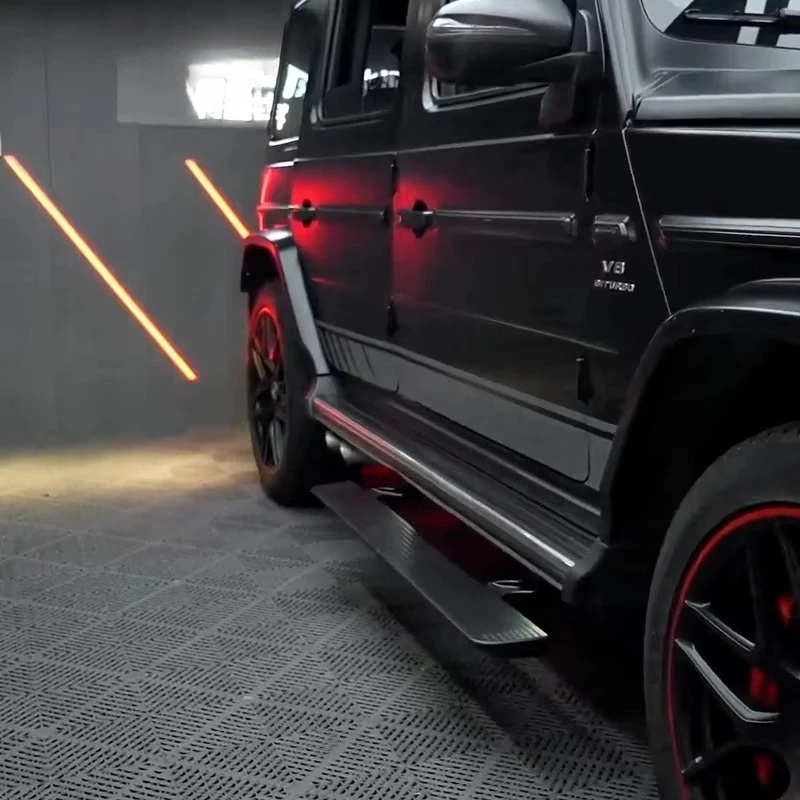 YTPIONEER Car Exterior Accessories Electric Side Step Auto Running Boards for Mercedes Benz G Class W463A/W464 G Class G63/350D
