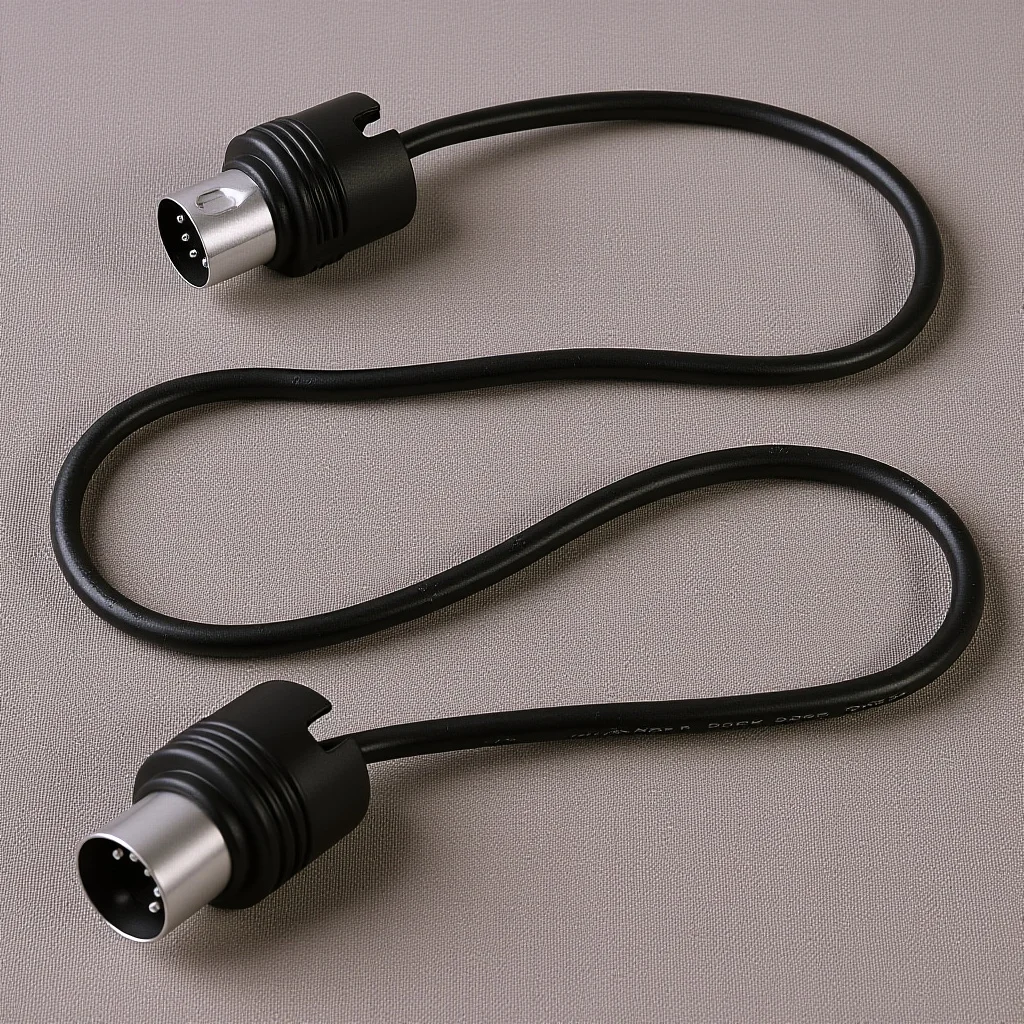 

6ft MIDI Connection Cable Male to Male Professional Keyboard USB Adapter for Electric Drum Musical Instrument Supply Line