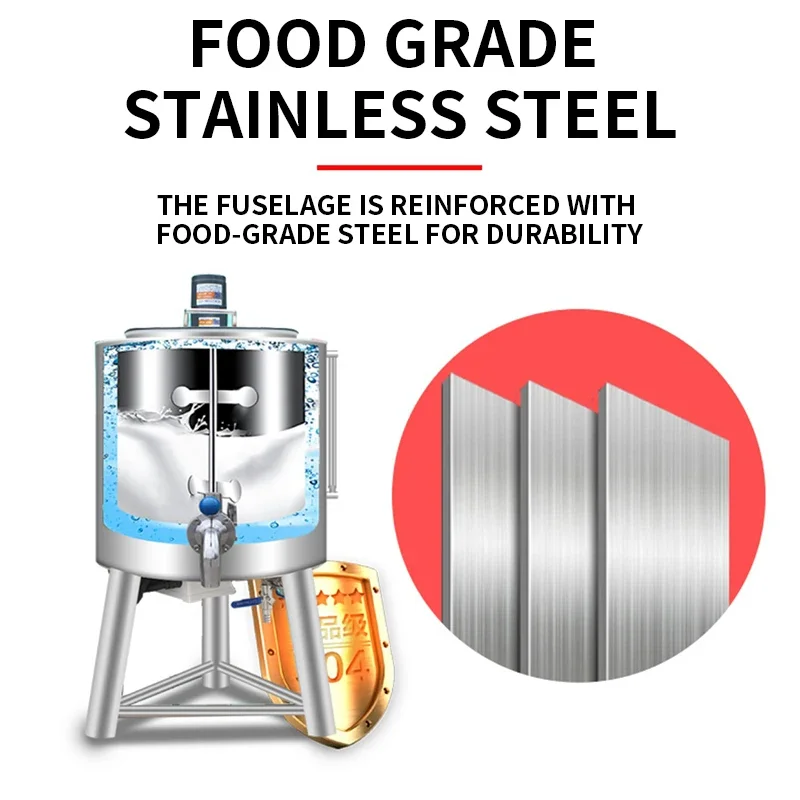 2-6KW Pasteurisatiemachine 30L Commerciële Pasteurisatiemachine Melkveerderij Weiland Intelligente Sterilisatiemachine 220V 380V