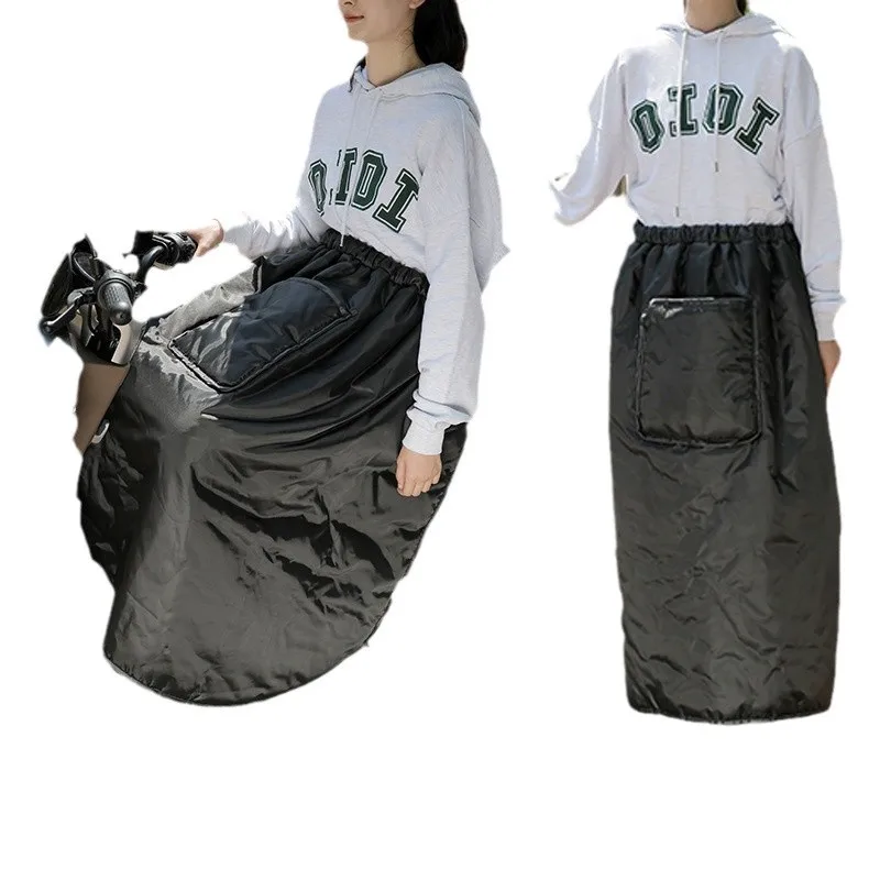 

Motorcycle Windproof Skirt Thickening Warmth Knee Pads Waist Pads Leg Pads Windproof Waterproof Winter Multifaceted Scooter