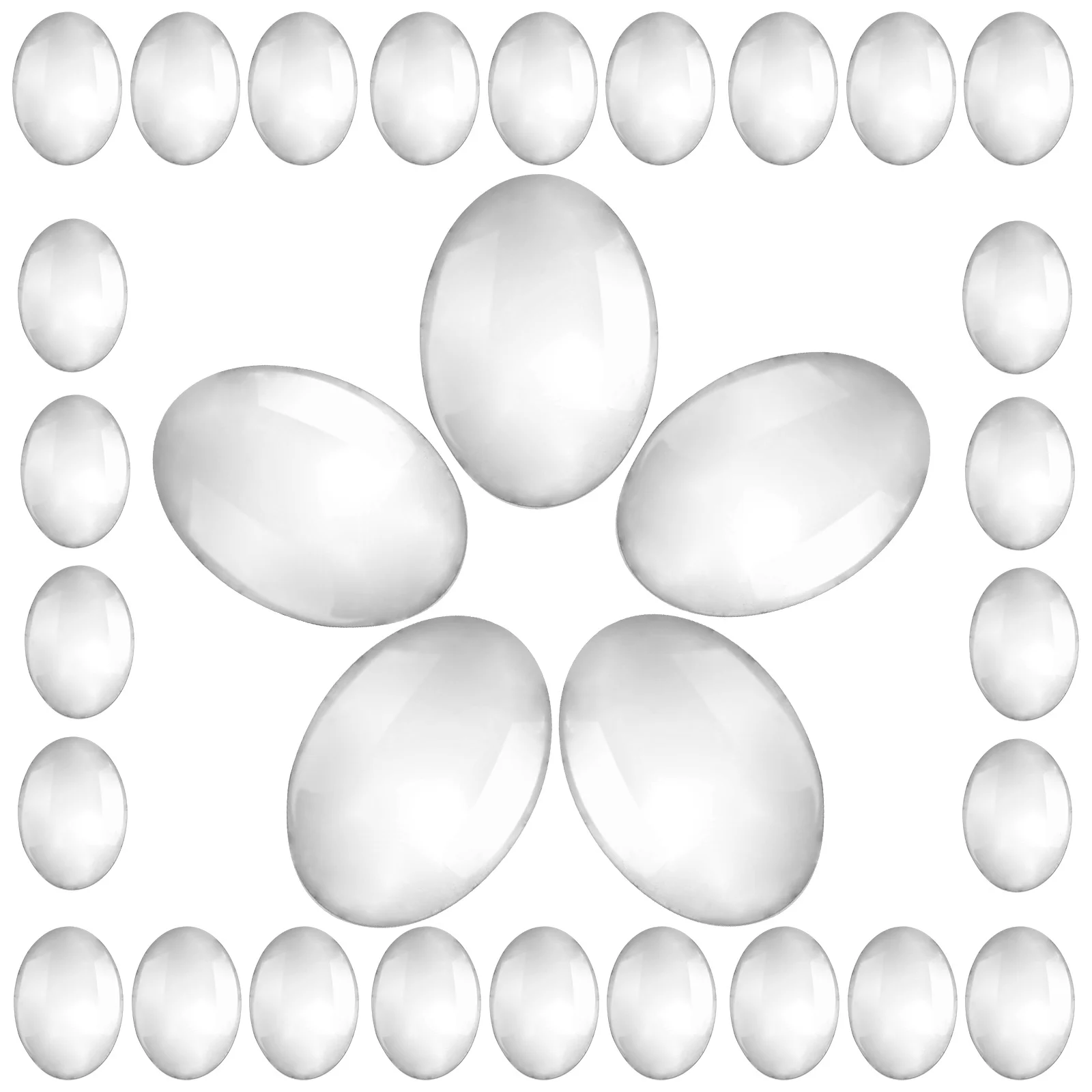 30 قطعة زجاج واضح مسمار اللون الرسوم البيانية عرض الخرز صالون مسمار الفن تلميح حامل مانيكير عرض مجلس البولندية مجلس العرض