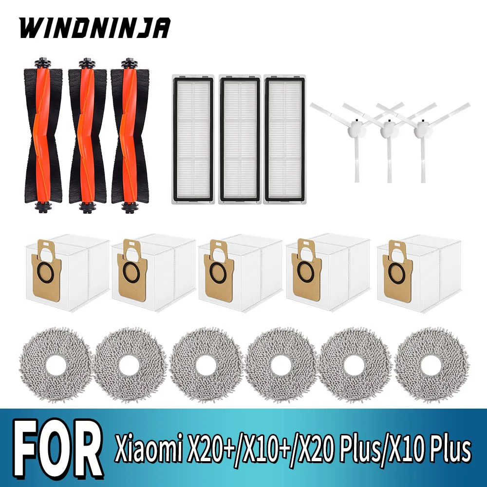 Compatible For ( Xiaomi Robot Vacuum X10+ / X20+ / X20 Plus 