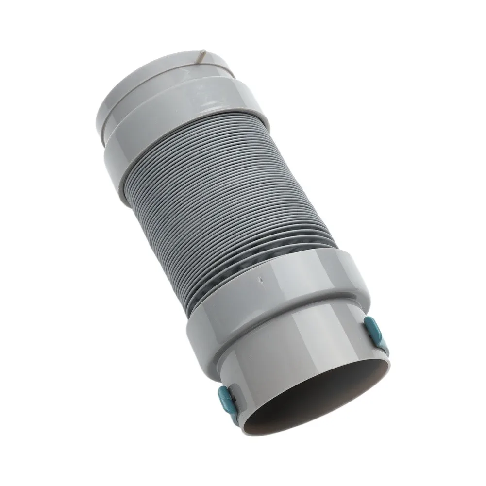 For Exhaust Hose for Portable AC Units - 5.1 Outer Diameter - Expandable 15 to 80 Inches - Steel Ring Reinforced