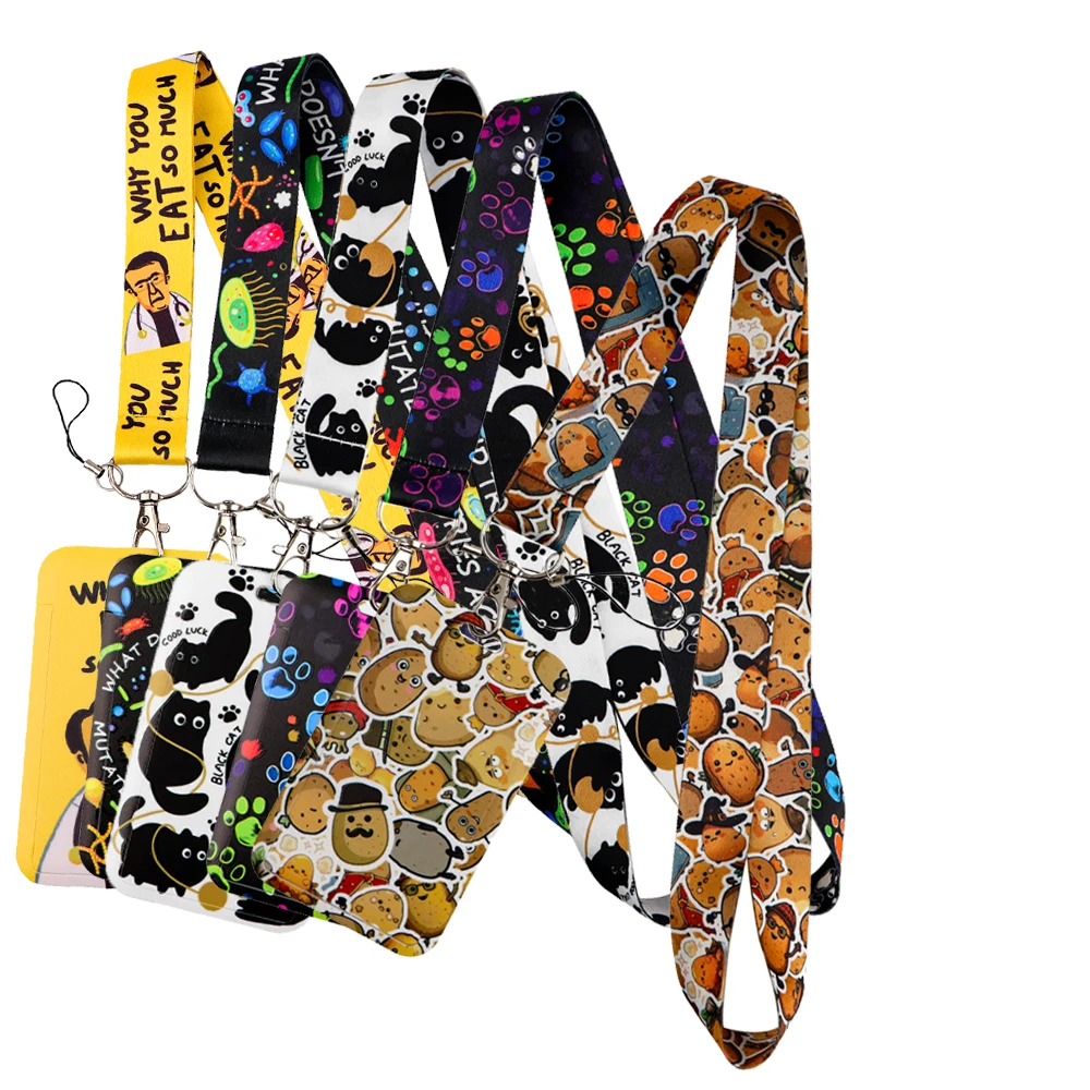 

Брелки с мультяшным сотовым ремешком, классический собачий коготь, лента, подвесные веревки, брелок для мобильного телефона, шейные ремни, брелок для ключей