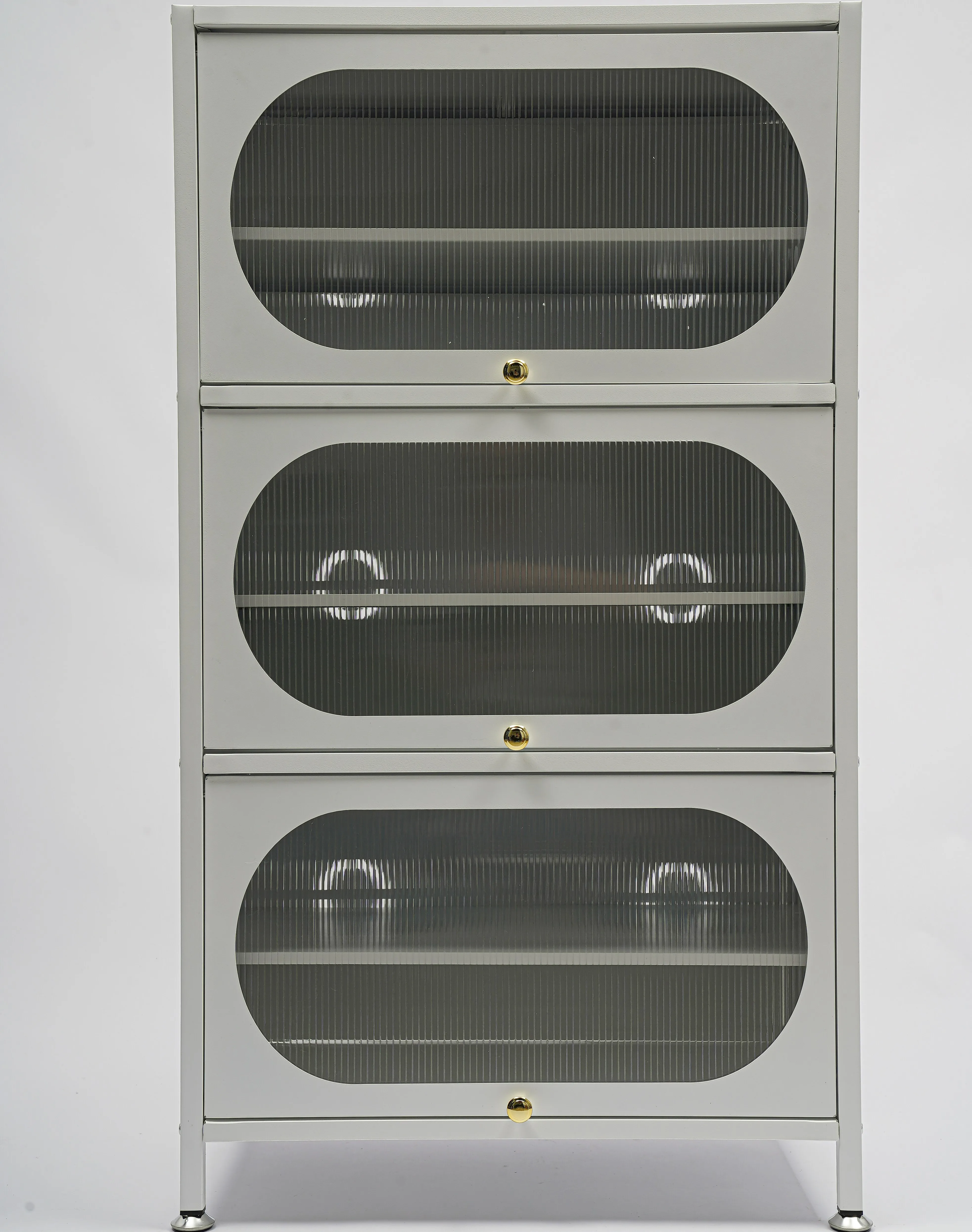 Steel shoe cabinet Multi-layer entry door cabinet large capacity indoor corridor outside the shoe rack