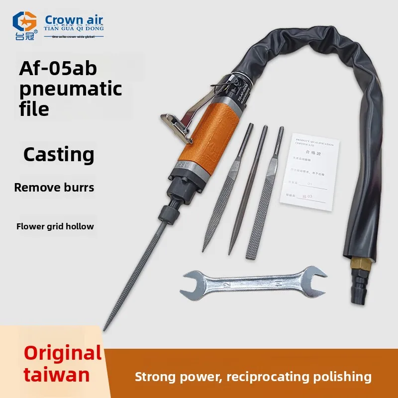 

Taiguan Pneumatic Grinder Polishing Machine Air File Pneumatic Reciprocating File Powerful Locking Clip-On Tool Collection