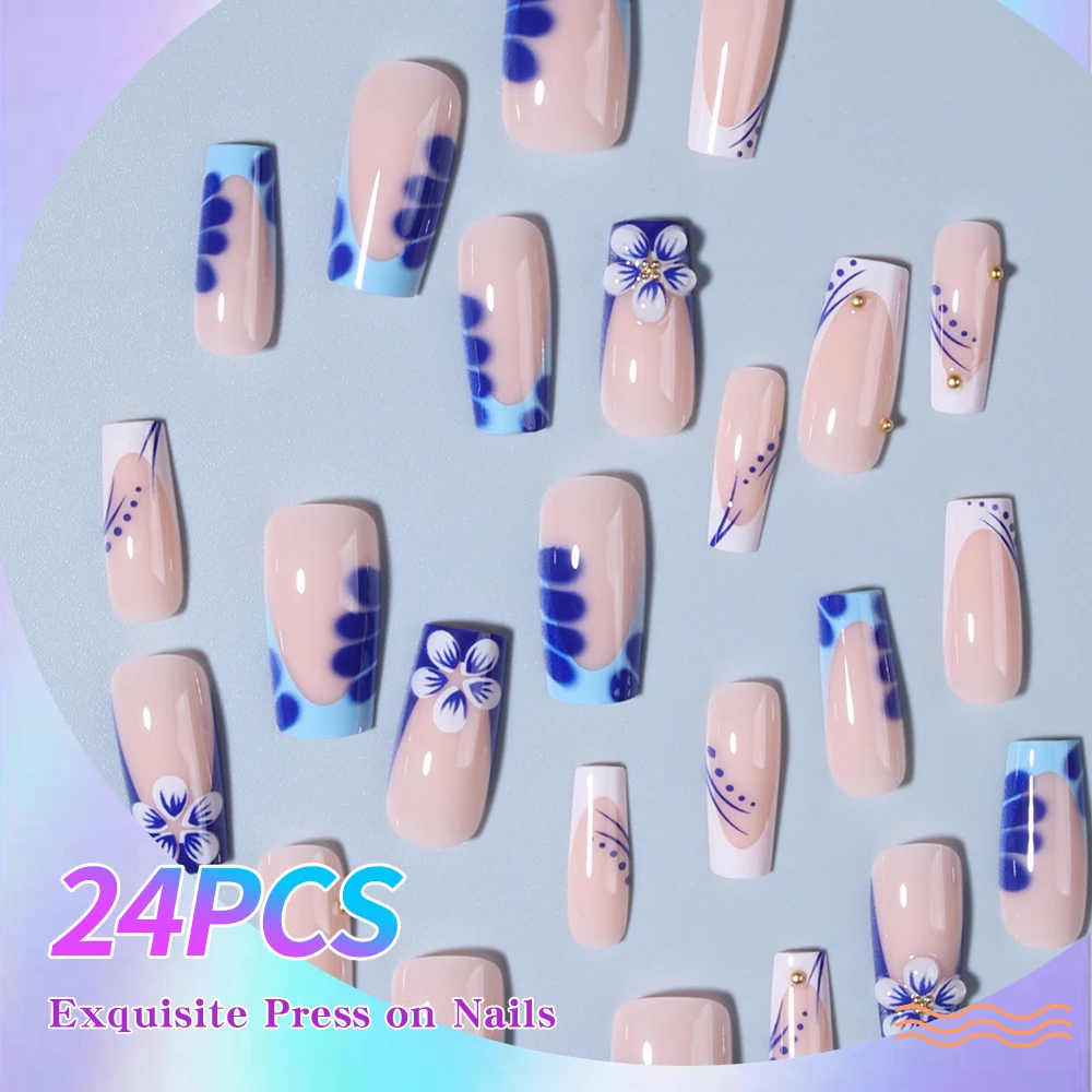 Elevate Your Style with, 24pcs - Nail Art Red recension och pris