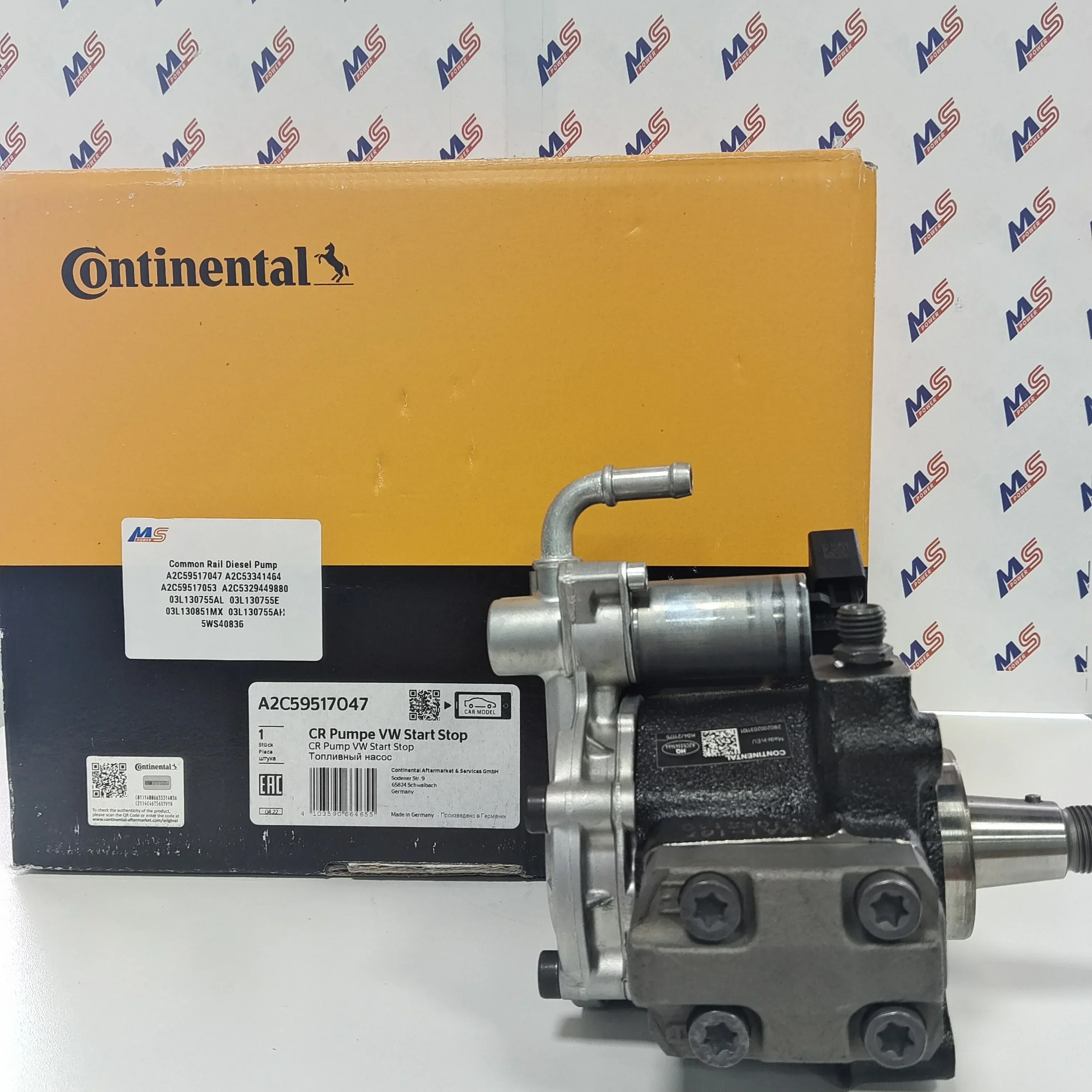Common rail fuel pump A2C59517047 A2C53341464 A2C59517053 A2C5329449880 03L130755AL 03L130755E 03L130851MX,03L130755AH 5WS40836