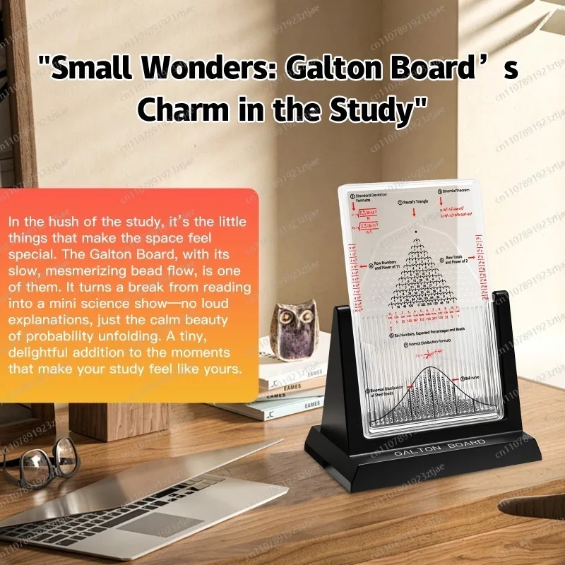 Jmz- Galton board normal distribution model scientific desktop ornament, decompression mathematics probability enthusiast gift