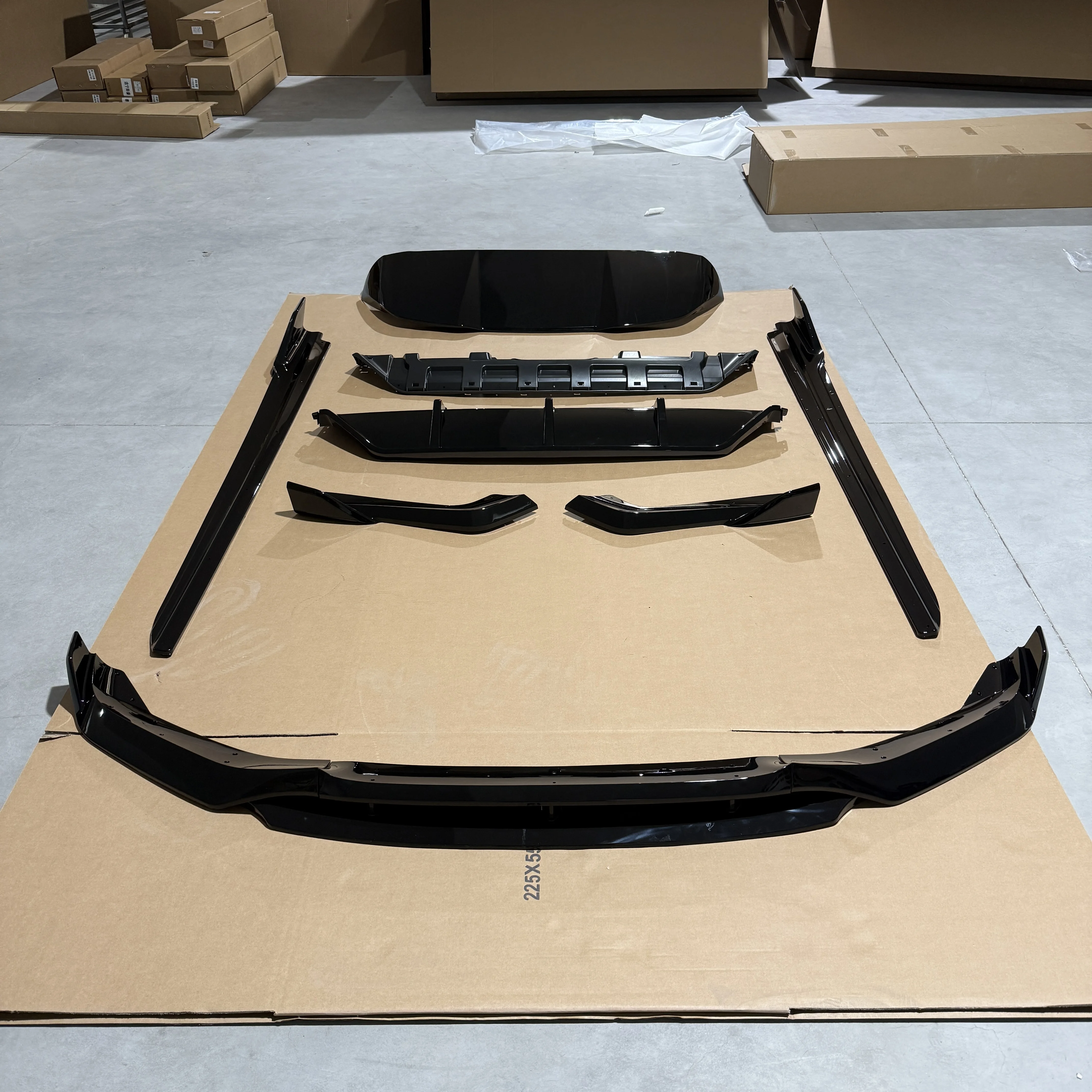 Factory Wholesale M Pack Bodykit Abs Black Knight Aerokit Black Warrior Body Kit for BMW X5 F15 2014-2018 M Sport