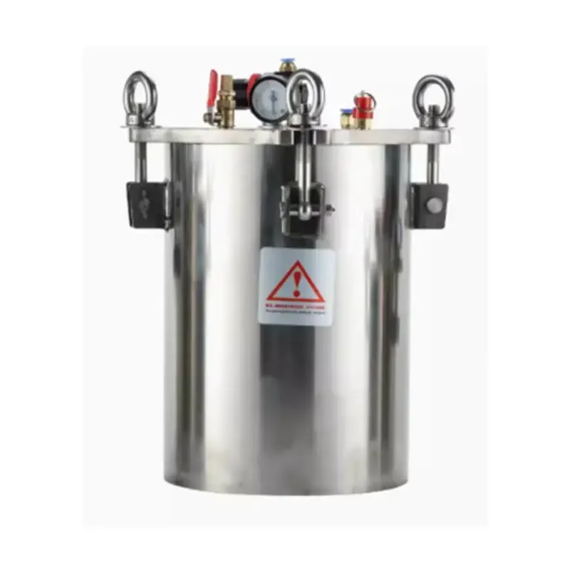 Imagem -04 - Máquina Dispensadora Manual de Grande Fluxo Máquina de Revestimento de Cola Líquida Pneumática Pressão do Aço Inoxidável