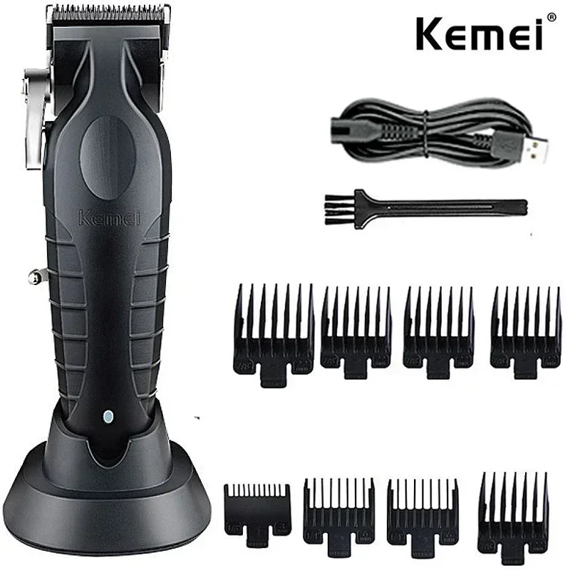 Kemei KM-2296 Professionele Tondeuse Kit Elektrisch Scheerapparaat Mannelijke Haar Snijmachine Heren Trimmer Machine